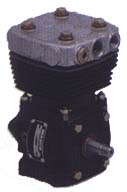 0791 | COMPRESOR WABCO 90MM. REFRIGERADO A AGUA DESCARGA DE ACEITE INFERIOR PILOTO