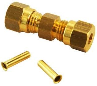 11323 | UNION DOBLE COMPLETA PARA TUBO DE 6MM. CON INSERTO CIPEC
