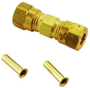 11324 | UNION DOBLE COMPLETA PARA TUBO DE 8MM. CON INSERTO CIPEC