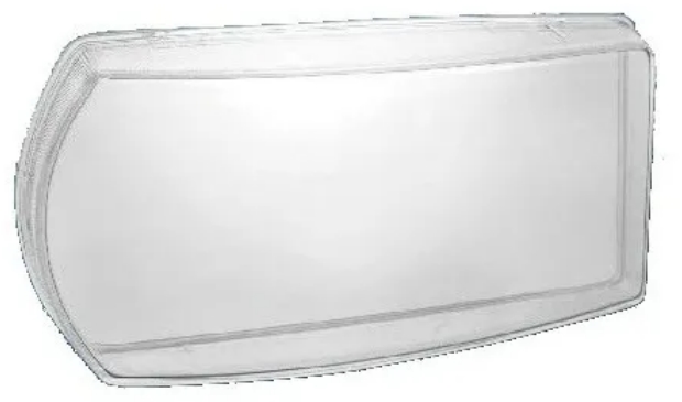 12748 | LENTE O VIDRIO OPTICA DERECHA TIPO CIBIE / CON BURLETE Y GRAMPAS VIC
