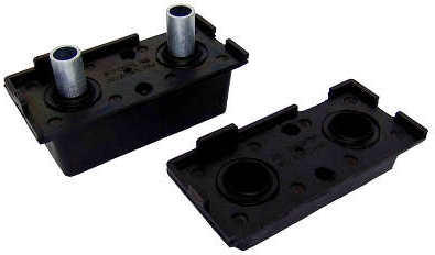 14033 | JGO. SOPORTES RADIADOR INFERIOR Y SUPERIOR SUPORTE REI