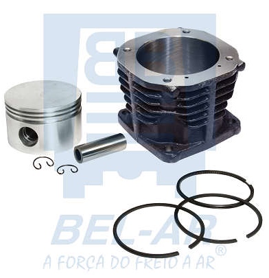 1438 | CONJUNTO COMPRESOR KNORR 90MM. BR400 BEL-AR