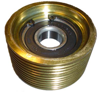 4965 | POLEA ESTRIADA TENSOR DE CORREA 73MM. X 38.4MM. TF&P TECHNOLOGY