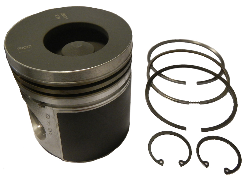 6580 | PISTON DE MOTOR CON SEGUROS Y JGO. DE AROS STD ENGINE PARTS