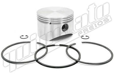 7714 | PISTON CON PERNO Y AROS COMPRESOR KNORR 86MM. BICILINDRICO STD QUINELATO