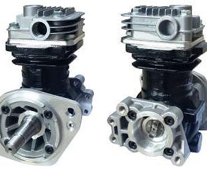 9253 | COMPRESOR TVS INDIANO WABCO 66.7MM. / REFRIGERADO A AIRE BEL-AR