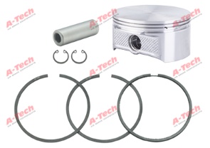 9861 | PISTON CON PERNO Y AROS STD COMPRESOR WABCO 100MM. A-TECH